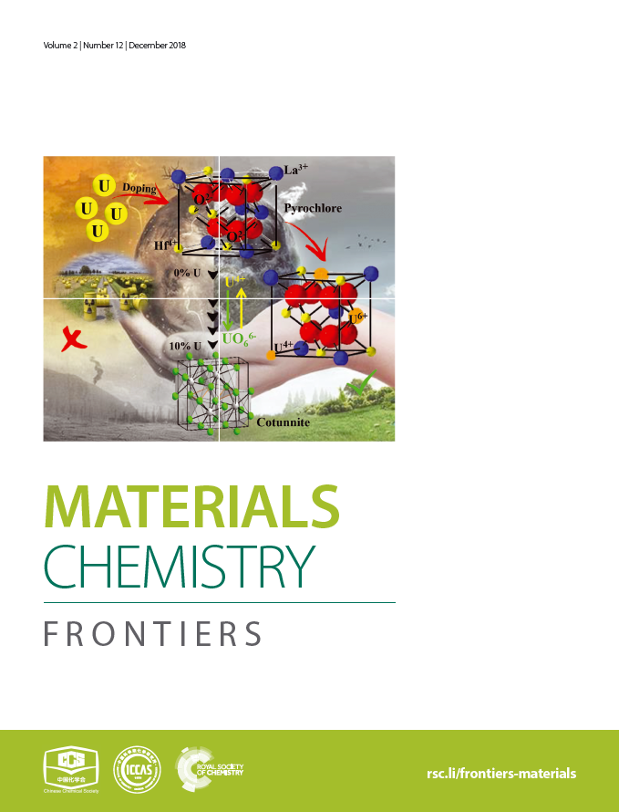  Materials Chemistry Frontiers Publication